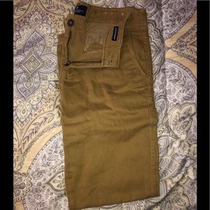 American Eagle Khaki Chinos Slim Straight